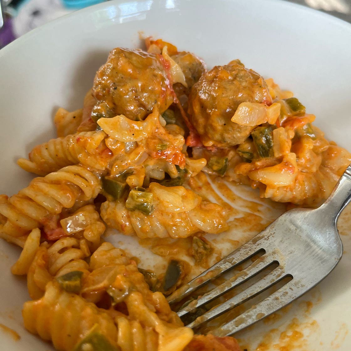 Tomato Cream Pasta with Fusilli 🍝