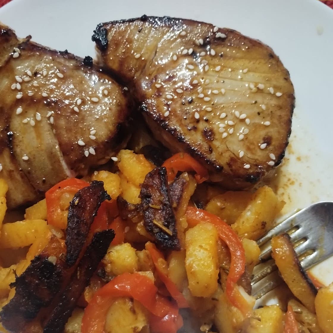 Six-Minute Seared Ahi Tuna Steaks