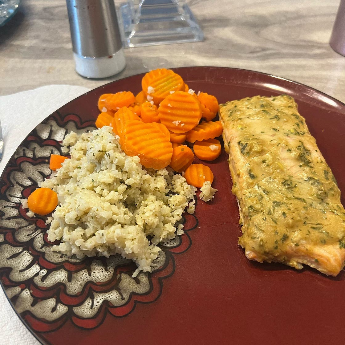Dijon Baked Salmon