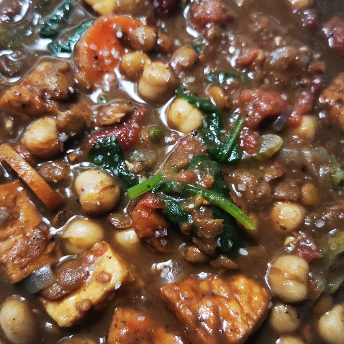Instant Pot Green Lentil Soup