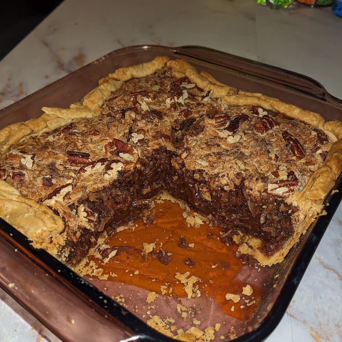 German Chocolate Pie