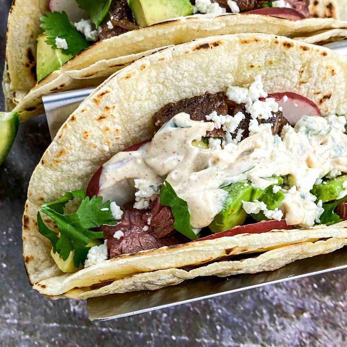 Delicious Keto Steak Street Tacos