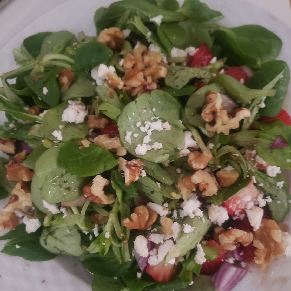 Strawberry Feta Salad