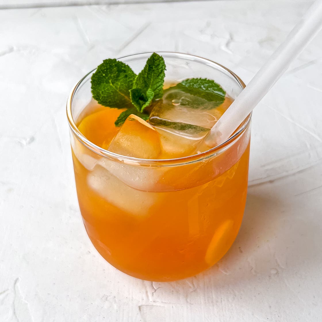 Peach Rooibos Iced tea