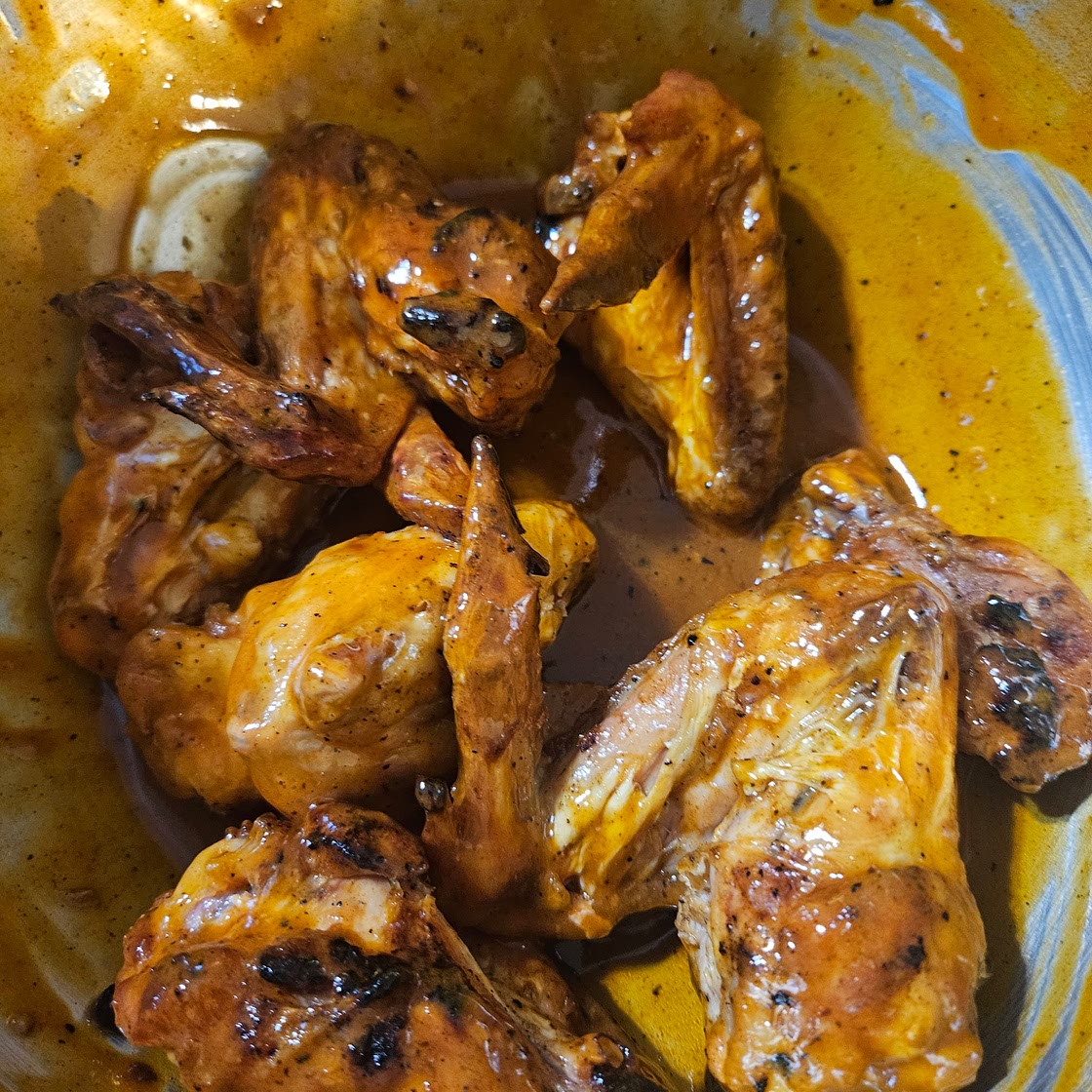 Smoked wings