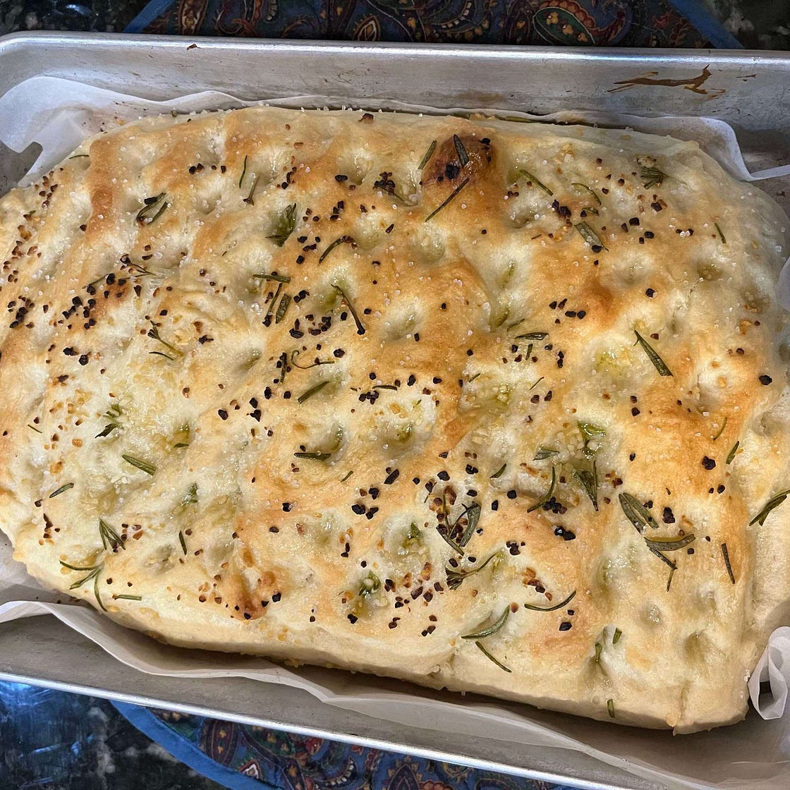 Garlic Rosemary Focaccia