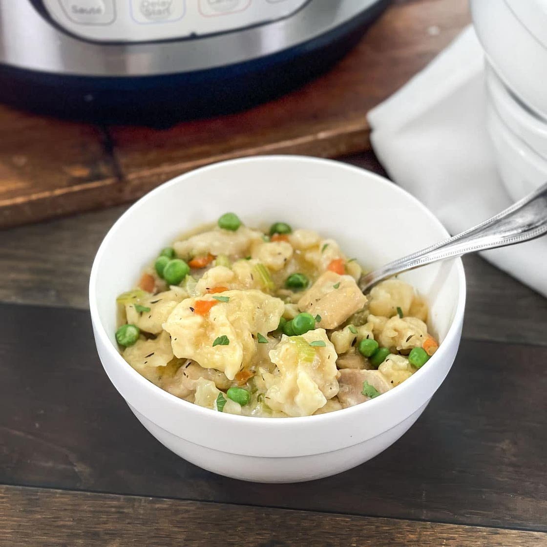 Instant Pot Chicken and Dumplings Recipe
