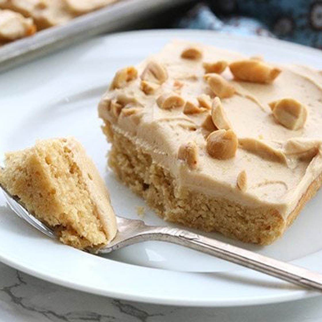 Peanut Butter Texas Sheet Cake