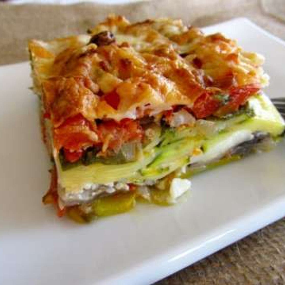 No noodle veggie lasagña