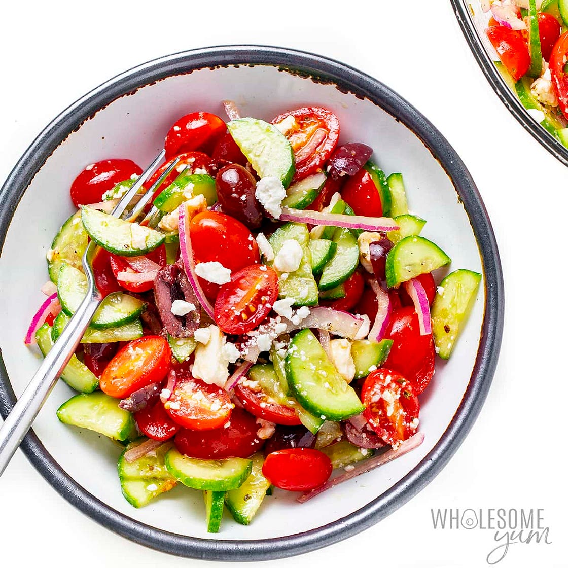 The Best Greek Salad Recipe (Horiatiki)