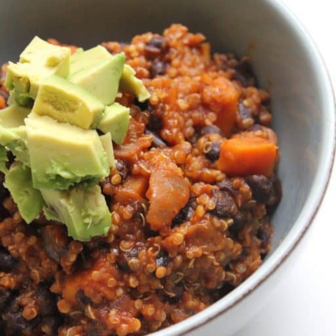 Vegan Quinoa & Sweet Potato Chili