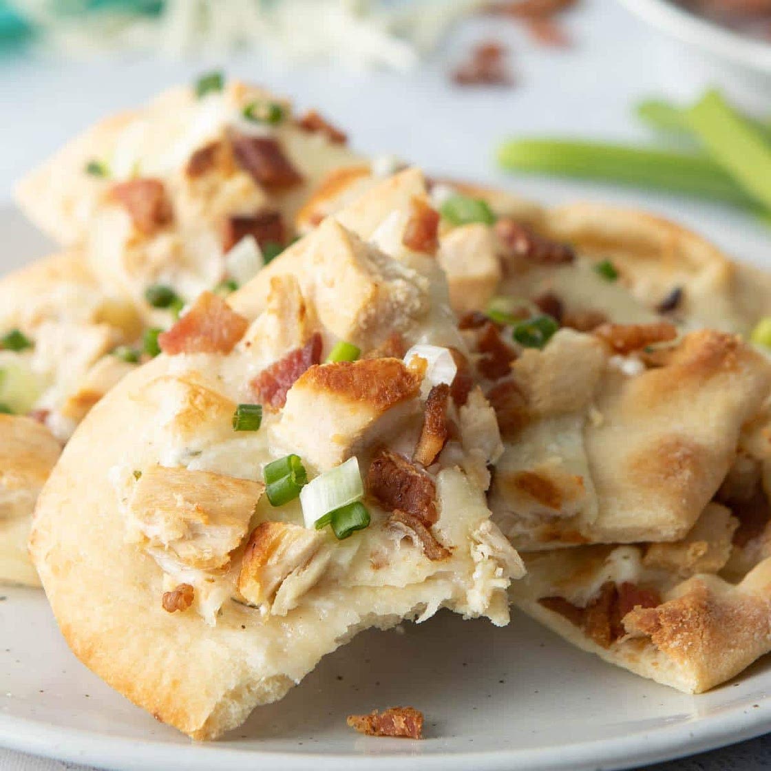 Chicken Bacon Ranch Flatbread