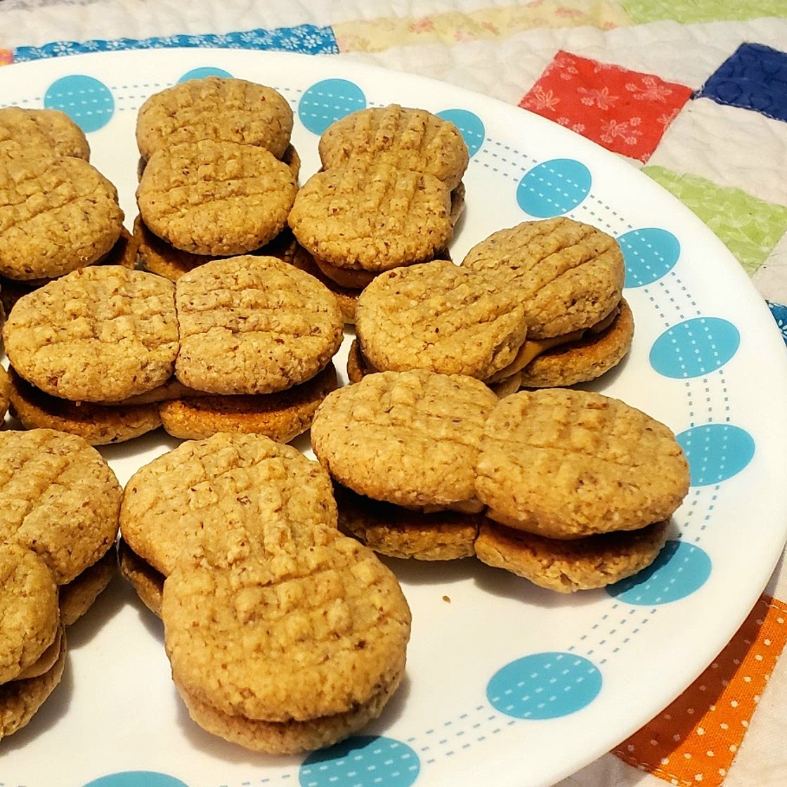 High-Protein Peanut Butter Sandwich Cookies