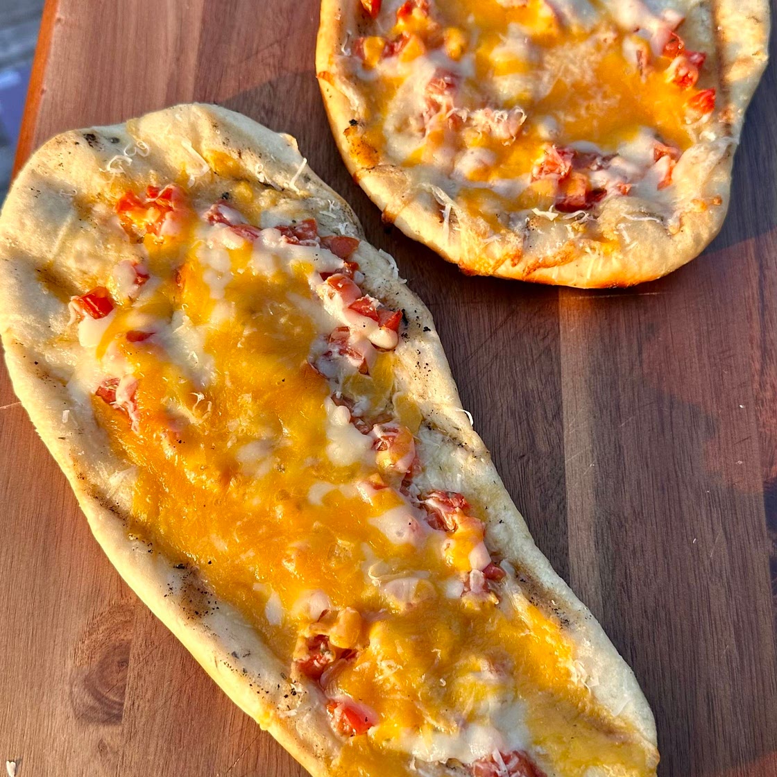 Grilled flatbread