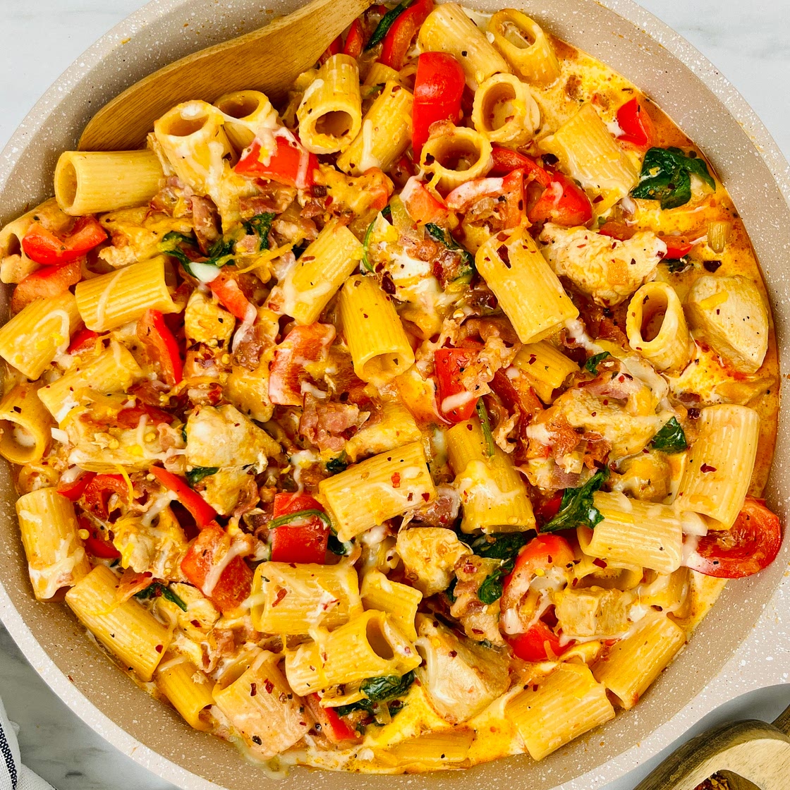 Creamy Chicken & Bacon Pasta