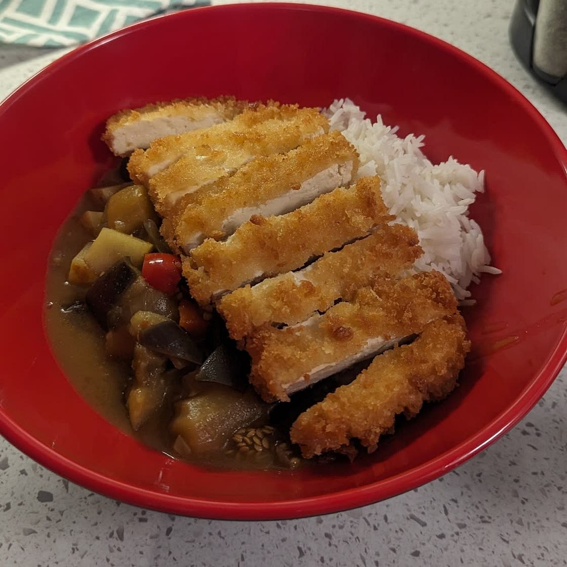 Tofu Katsu and Japanese Curry