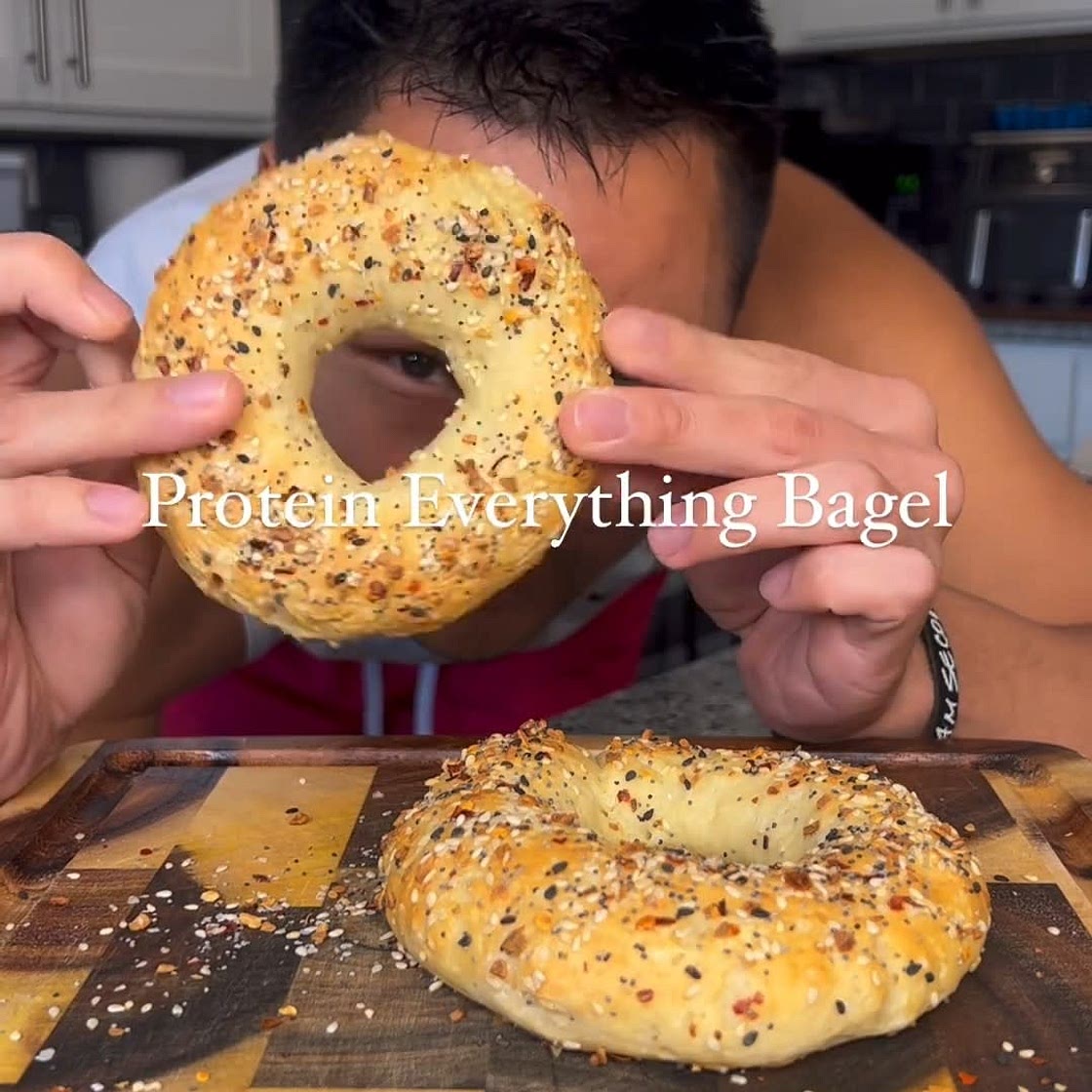 Protein Everything Bagels by IG @cooklikeimbook