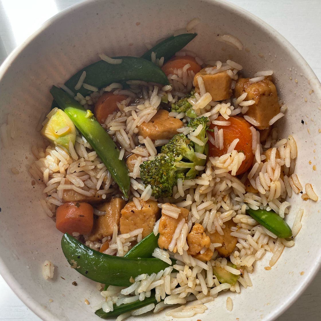 Honey Sesame Chicken Lunch Bowls