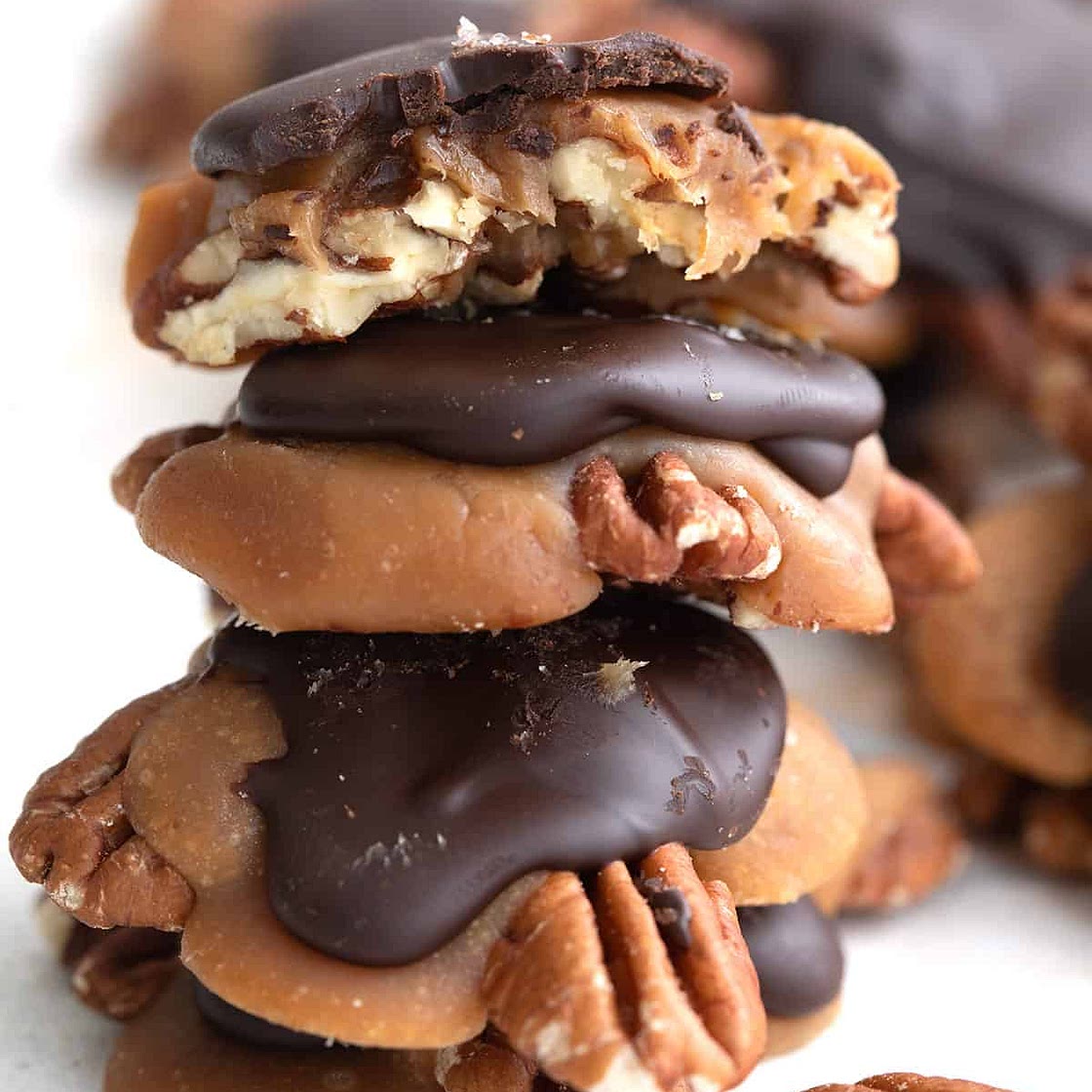 Keto Pecan Turtles Recipe