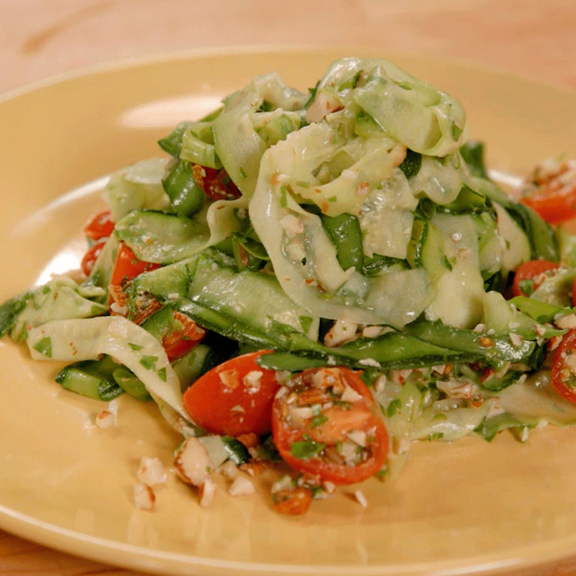 Zucchini Noodles With Gremolata
