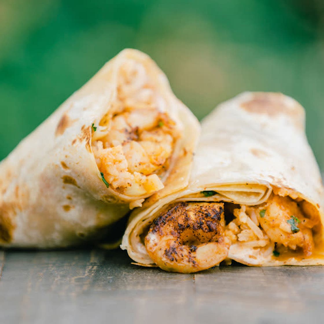Shrimp burritos 