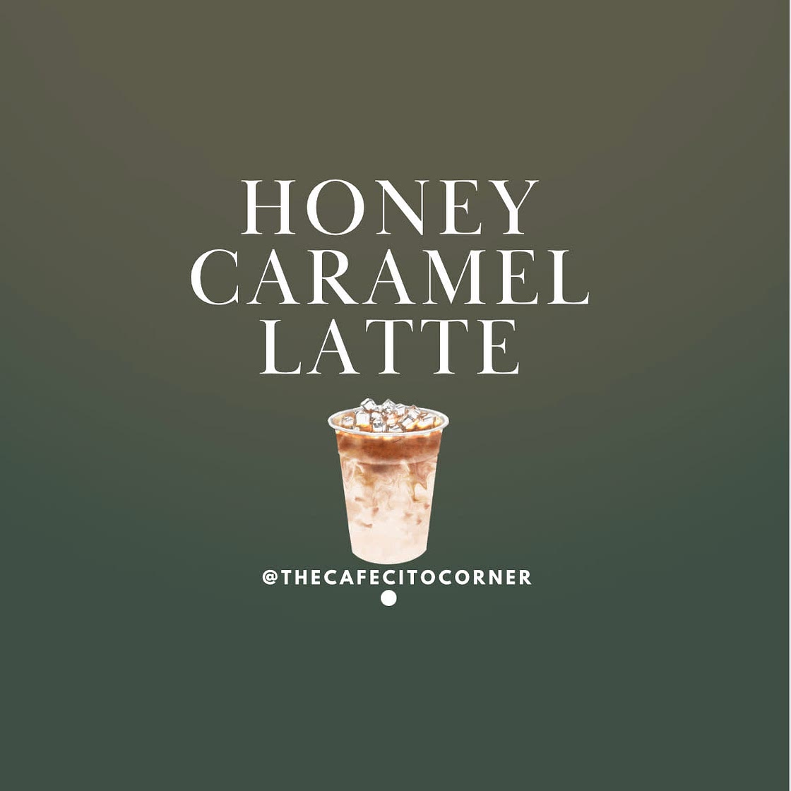 Honey Caramel Latte 