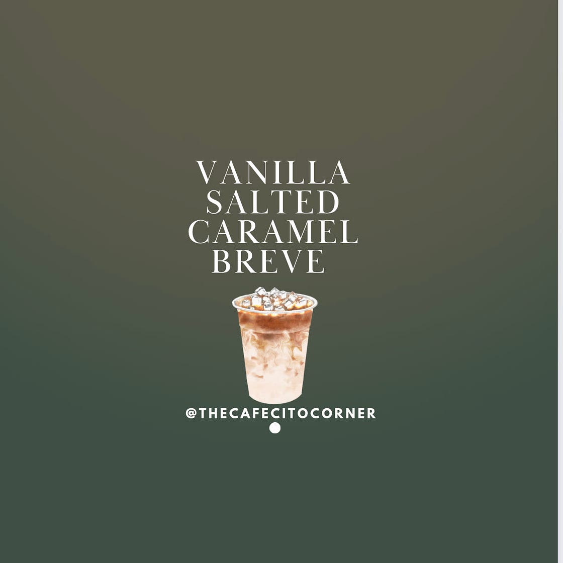 Vanilla Salted Caramel Breve 