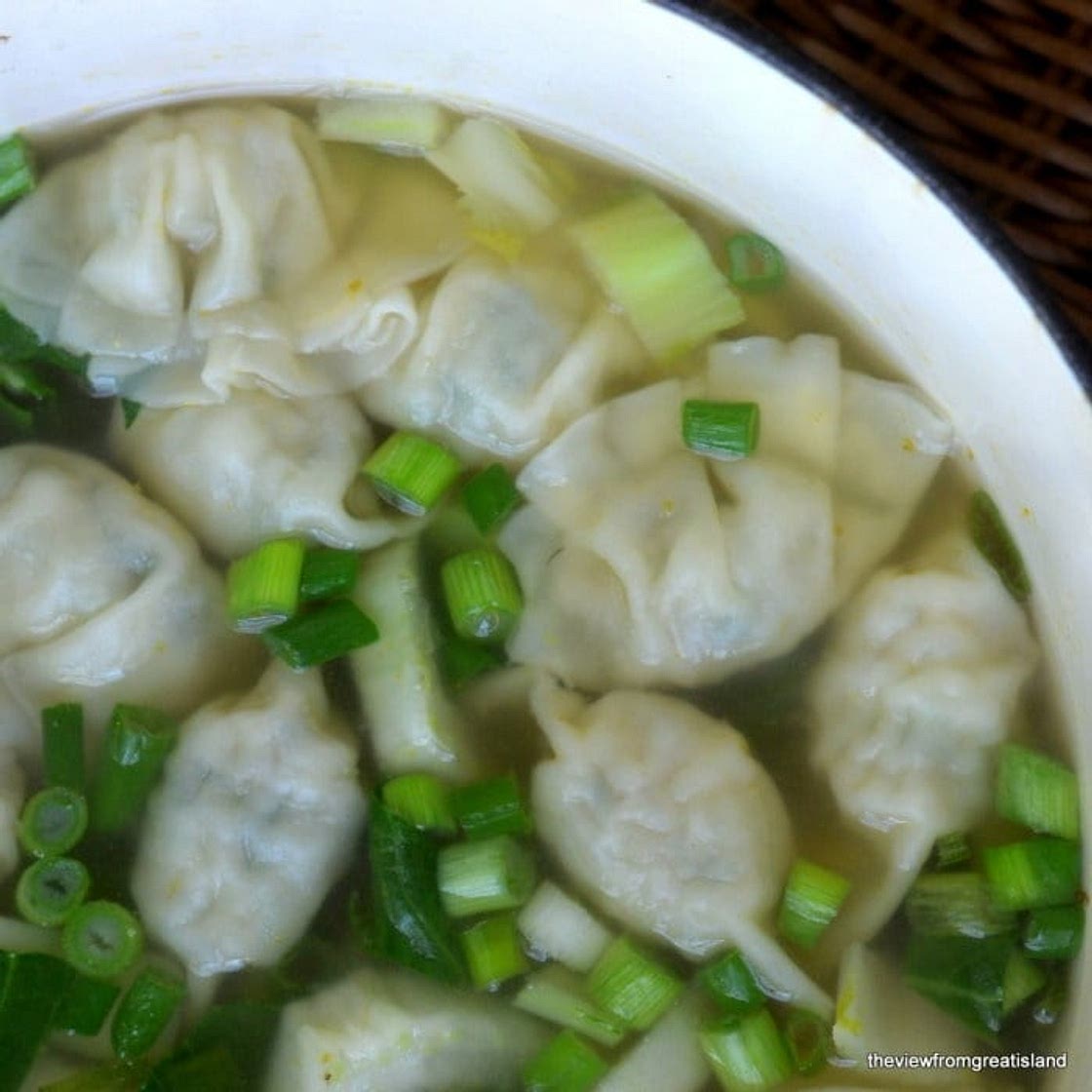 Miso Wonton Soup