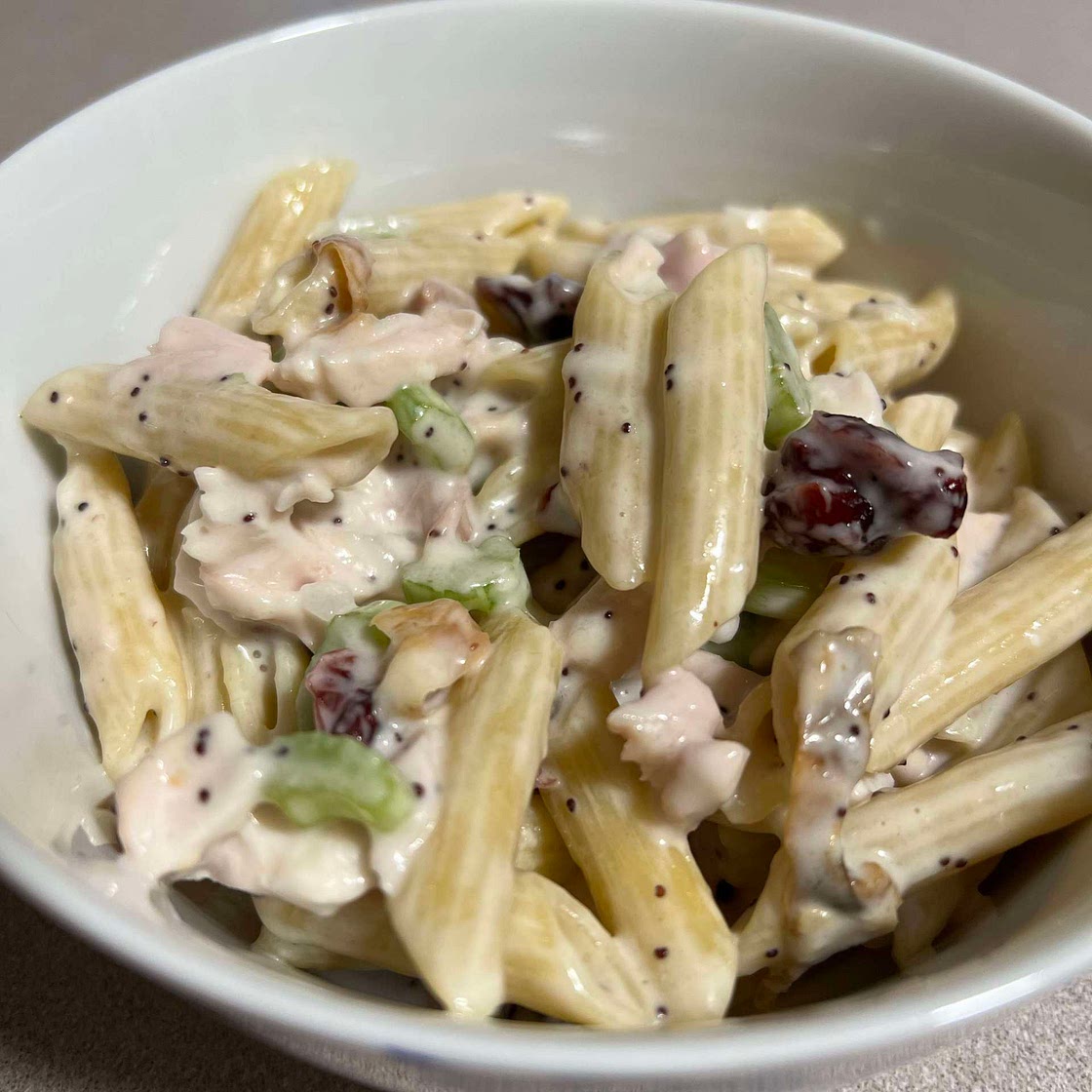 Chicken Poppyseed Pasta Salad