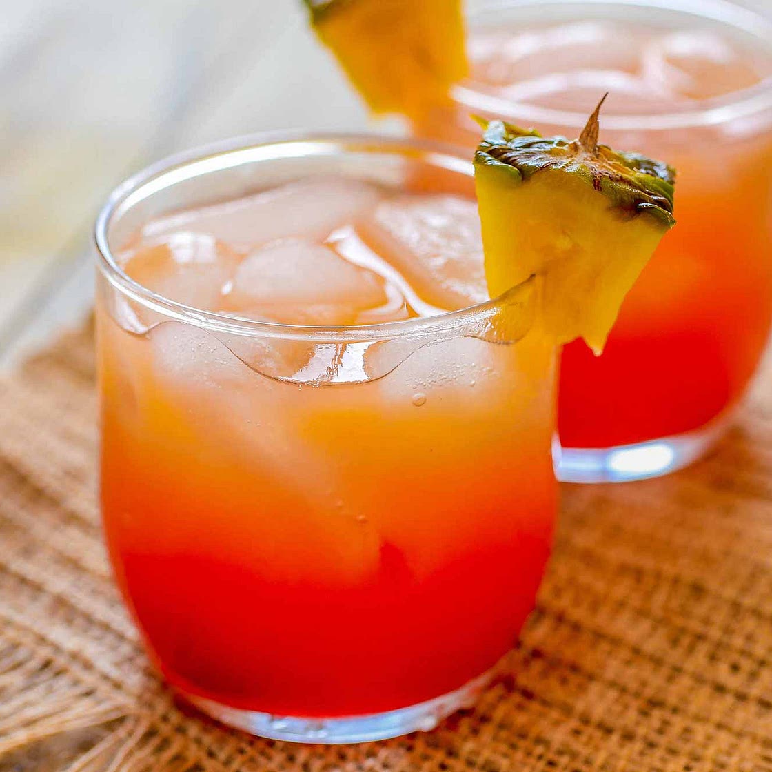 Coconut Rum Cocktail