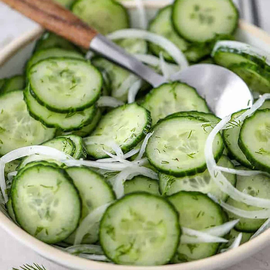 Cucumber Onion Salad