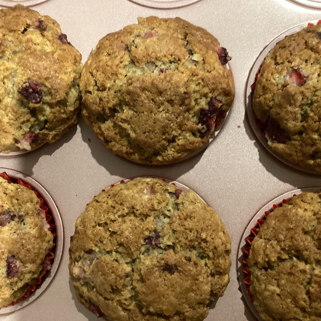 Strawberry Banana Muffins