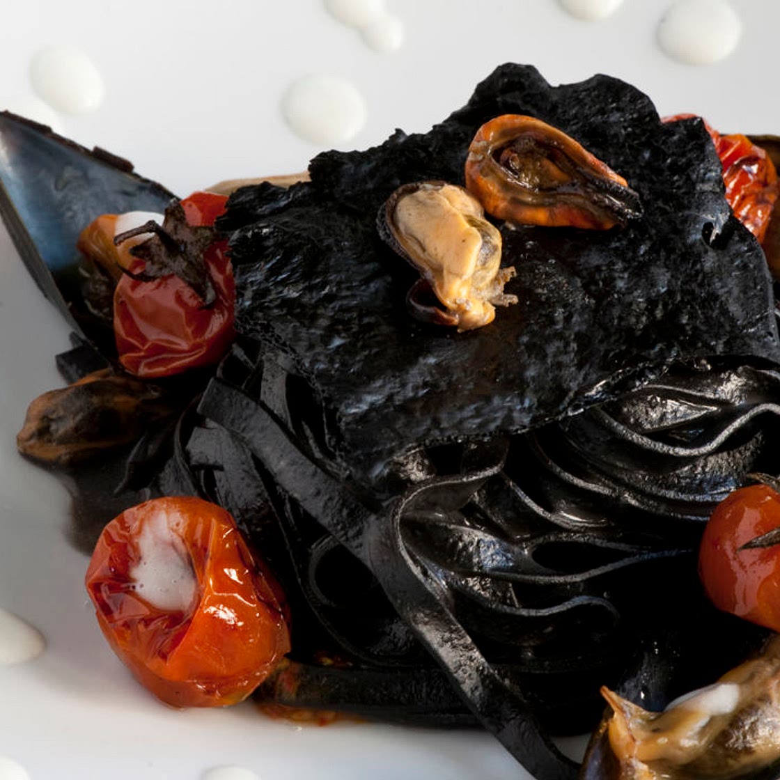 How to make squid ink pasta