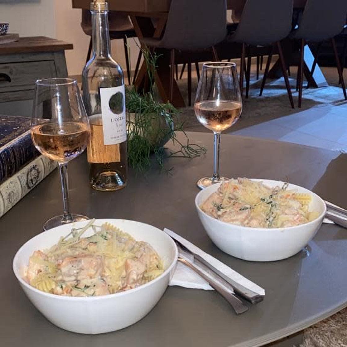 Rigatoni Salmon