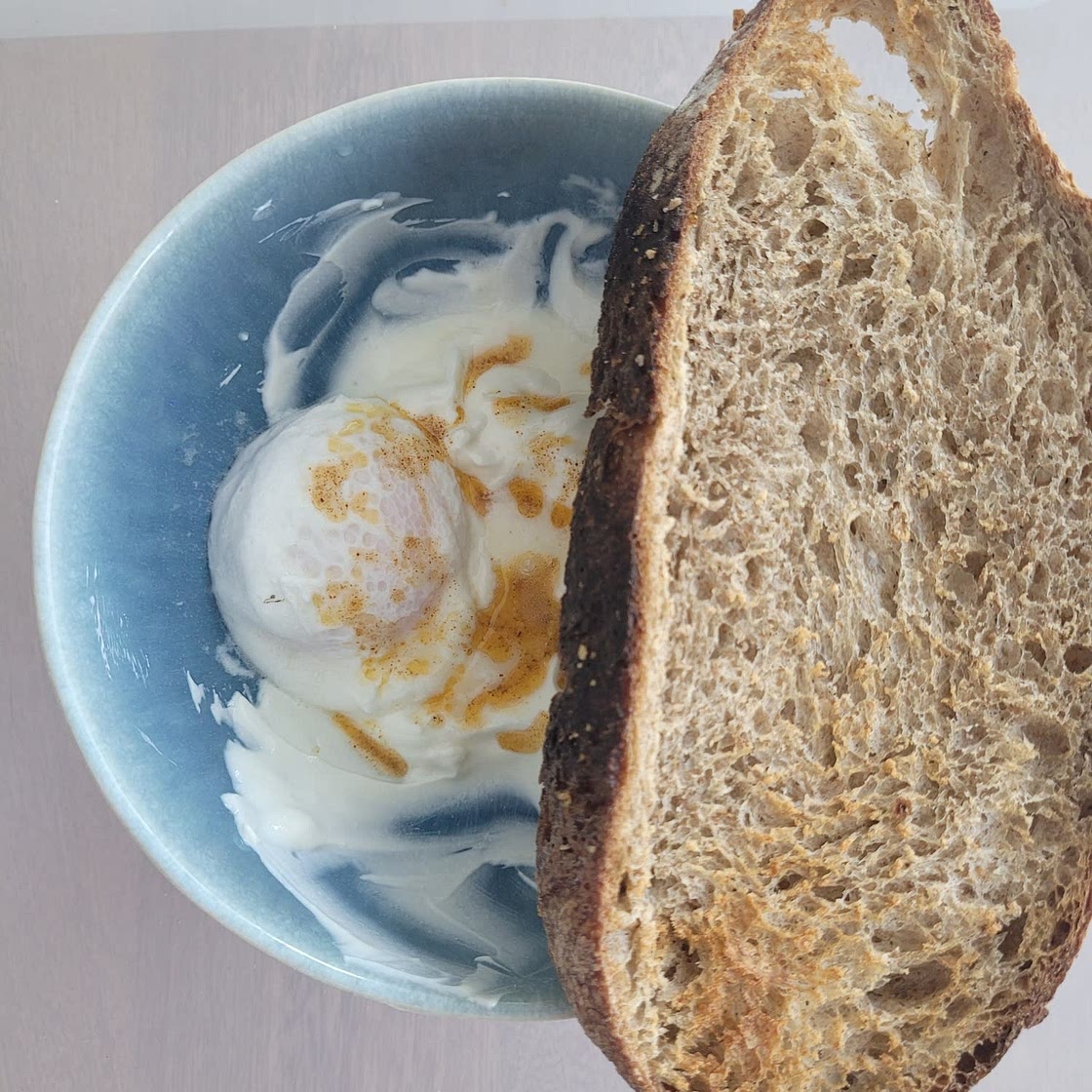 Turkish Poached Eggs