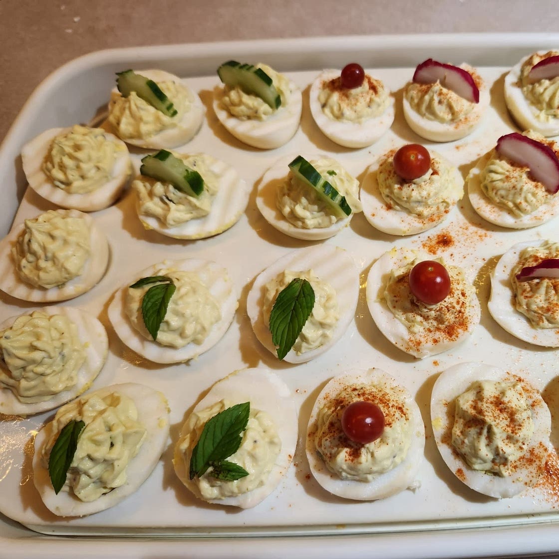 Fancy Deviled Eggs