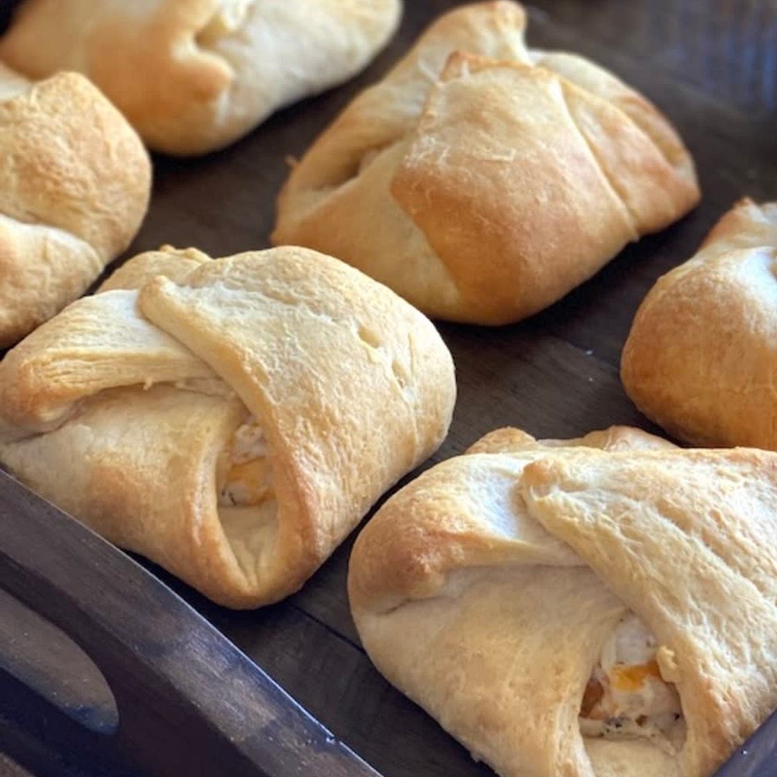cream cheese chicken pockets