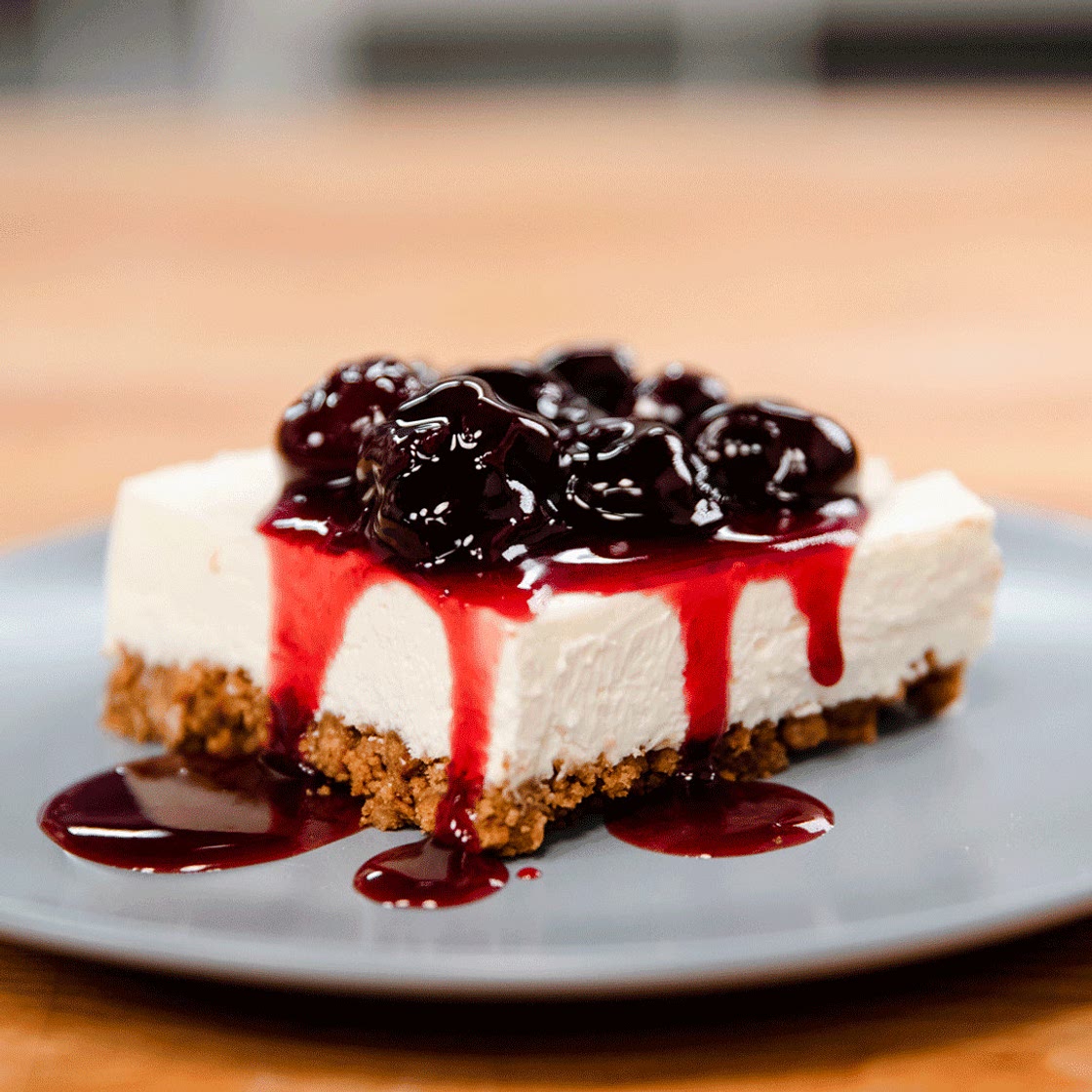No-Bake Ricotta Cheesecake Bars