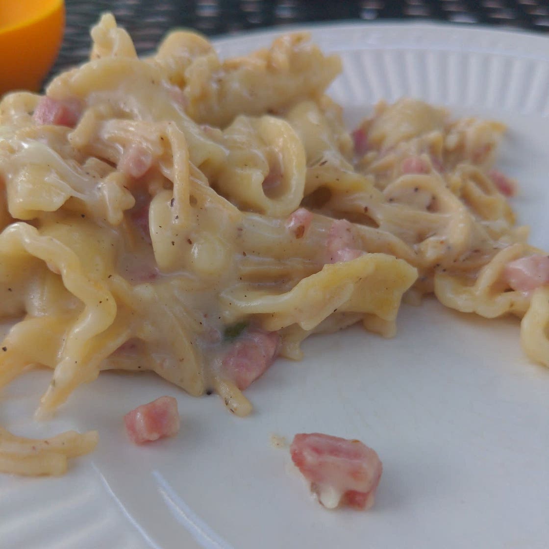 Ham and Cheese Pasta Bake