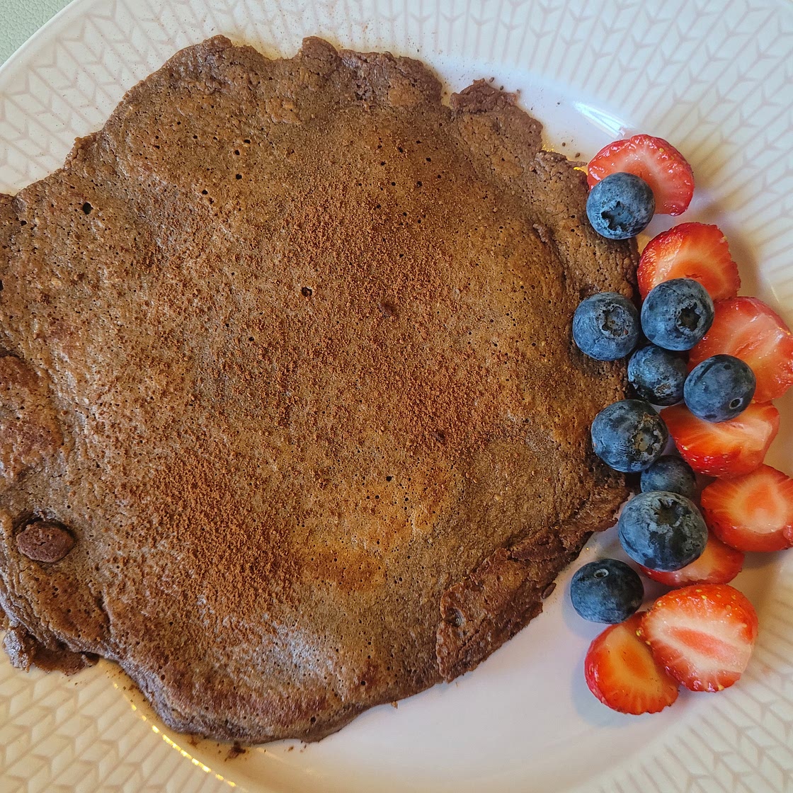Chocolate crepes