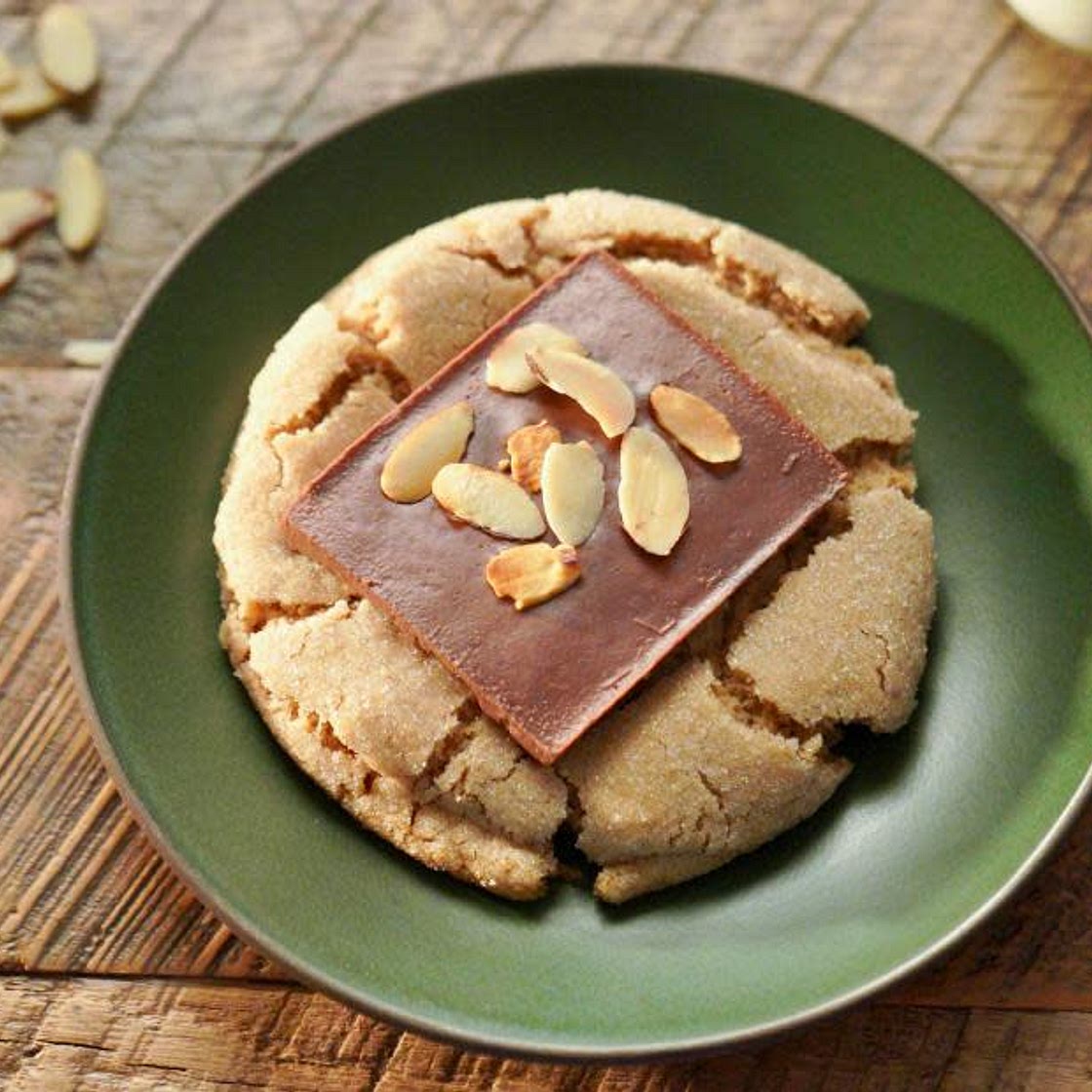 Giant Almond Butter Blossoms
