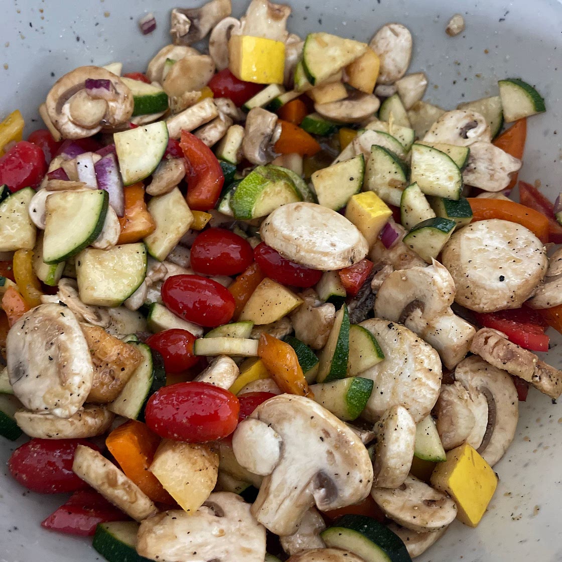 Marinated Grilled Vegetables