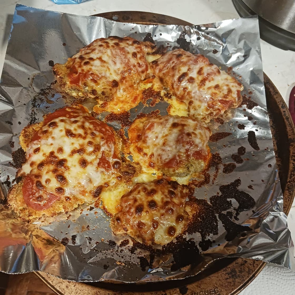 Oven Baked Chicken Parmesan