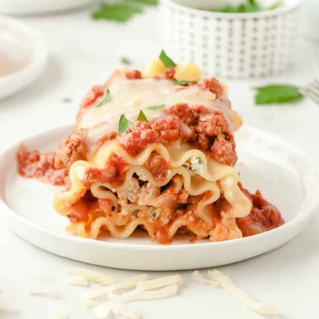 LASAGNA ROLL UPS RECIPE