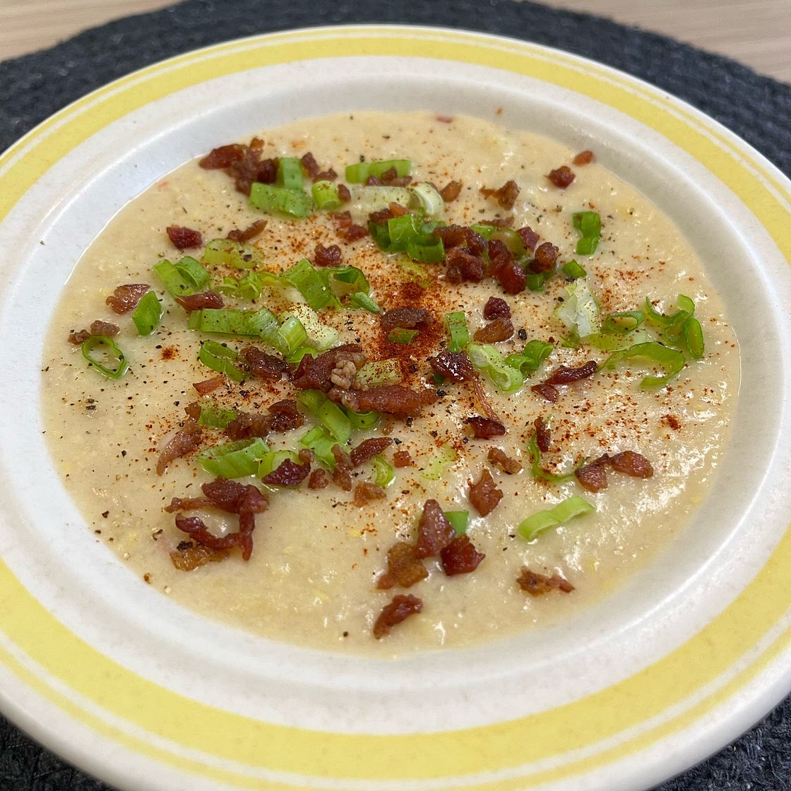 Simple Summer Corn Soup