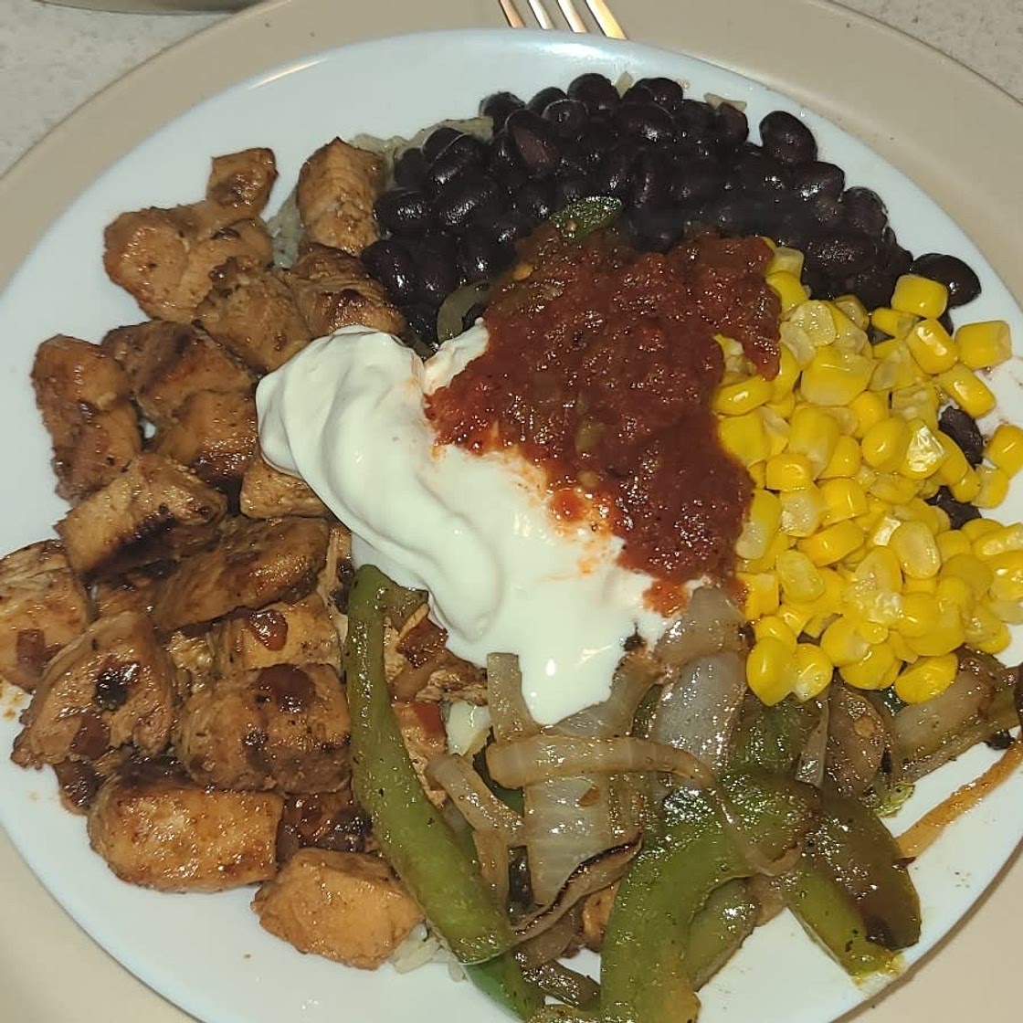 Meal-Prep Chicken Burrito Bowls
