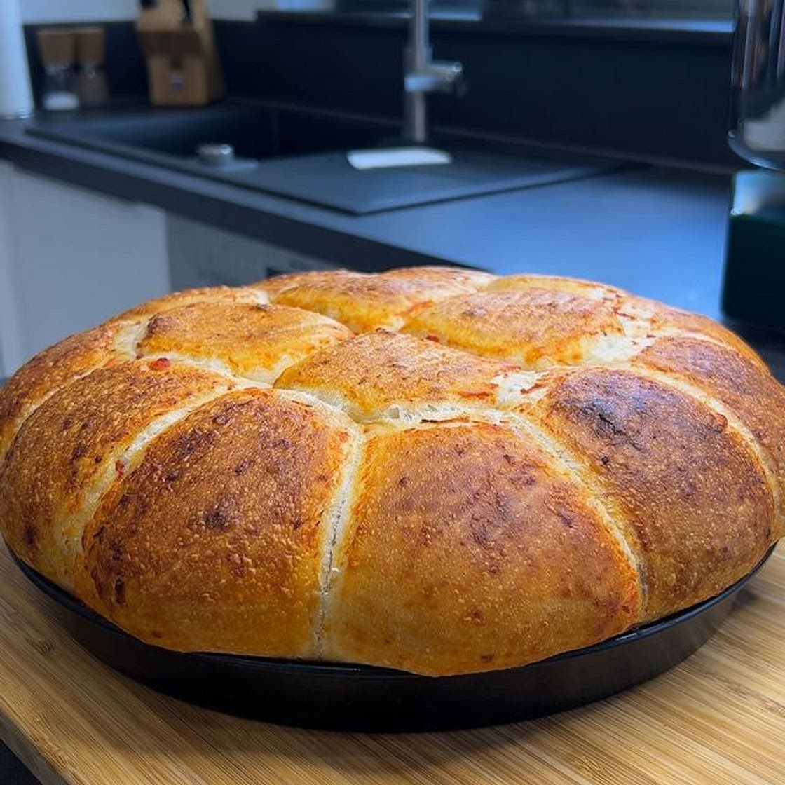 Pizzawolke, Pizza-Partybrötchen, oder Napoli Cloud - egal wie di