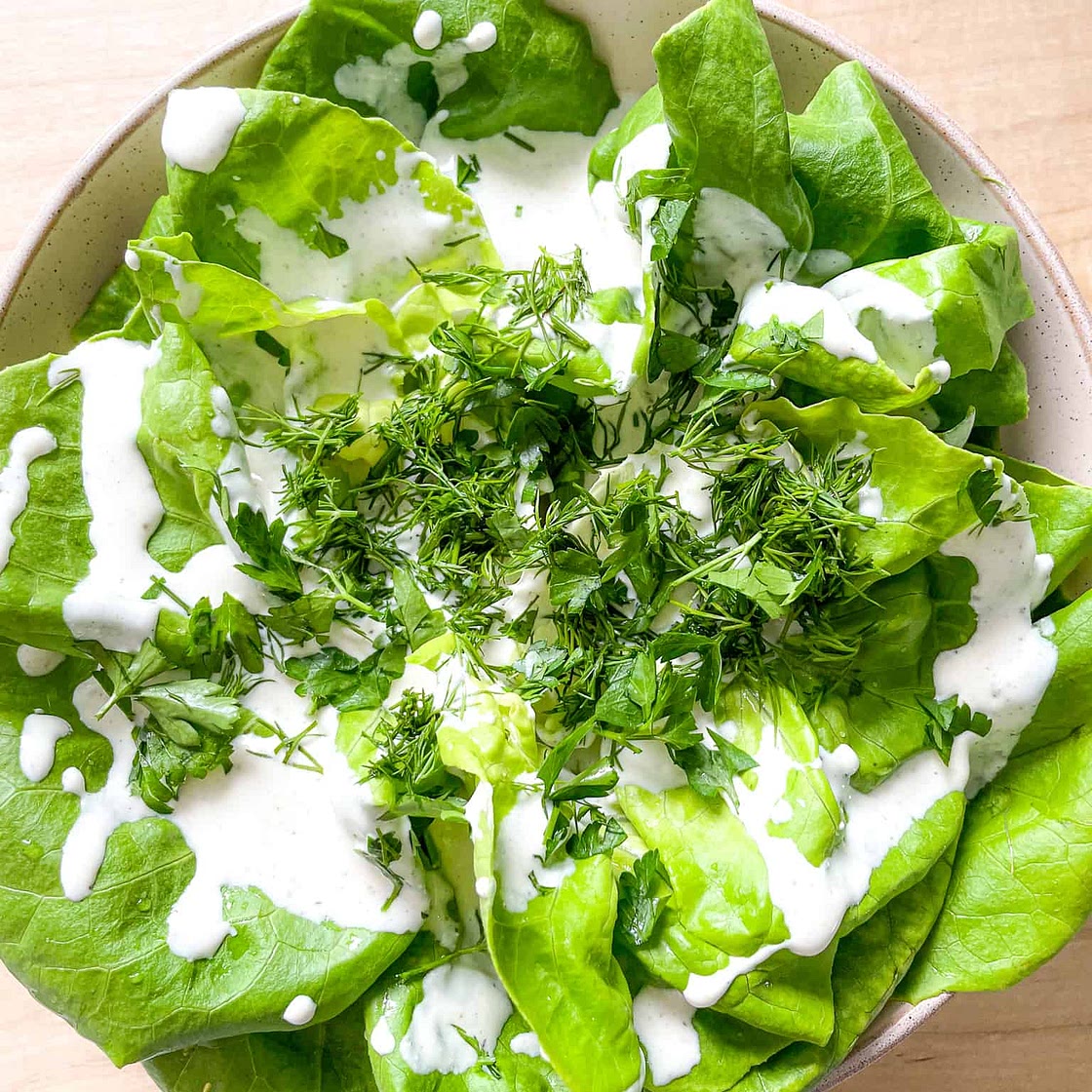 Simple Butter Lettuce Salad Recipe