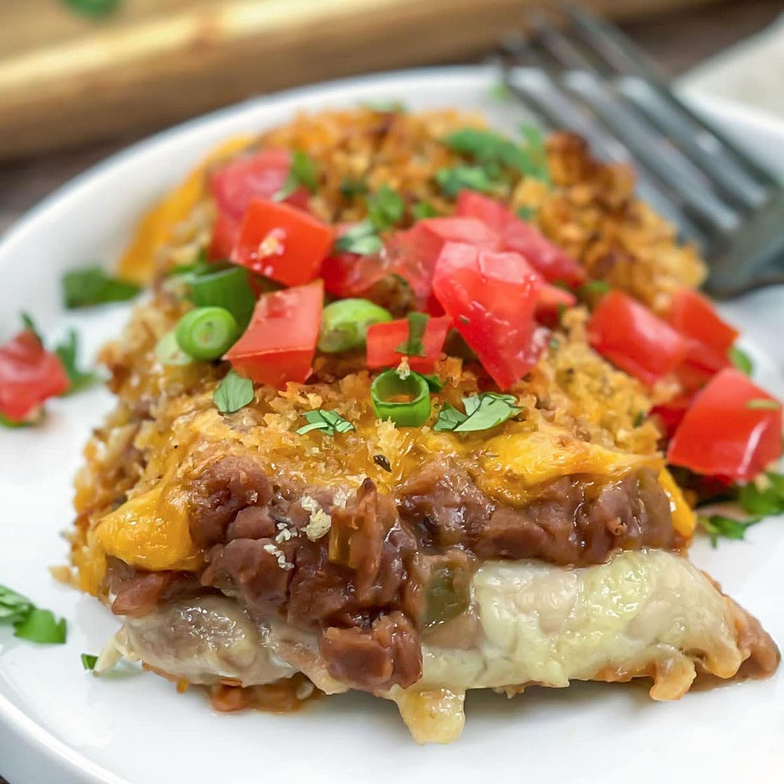Chicken Burrito Stacks Recipe