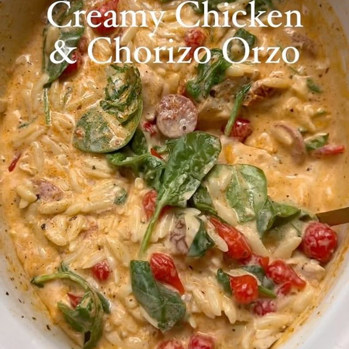 Creamy Chicken & Chorizo Orzo - SC